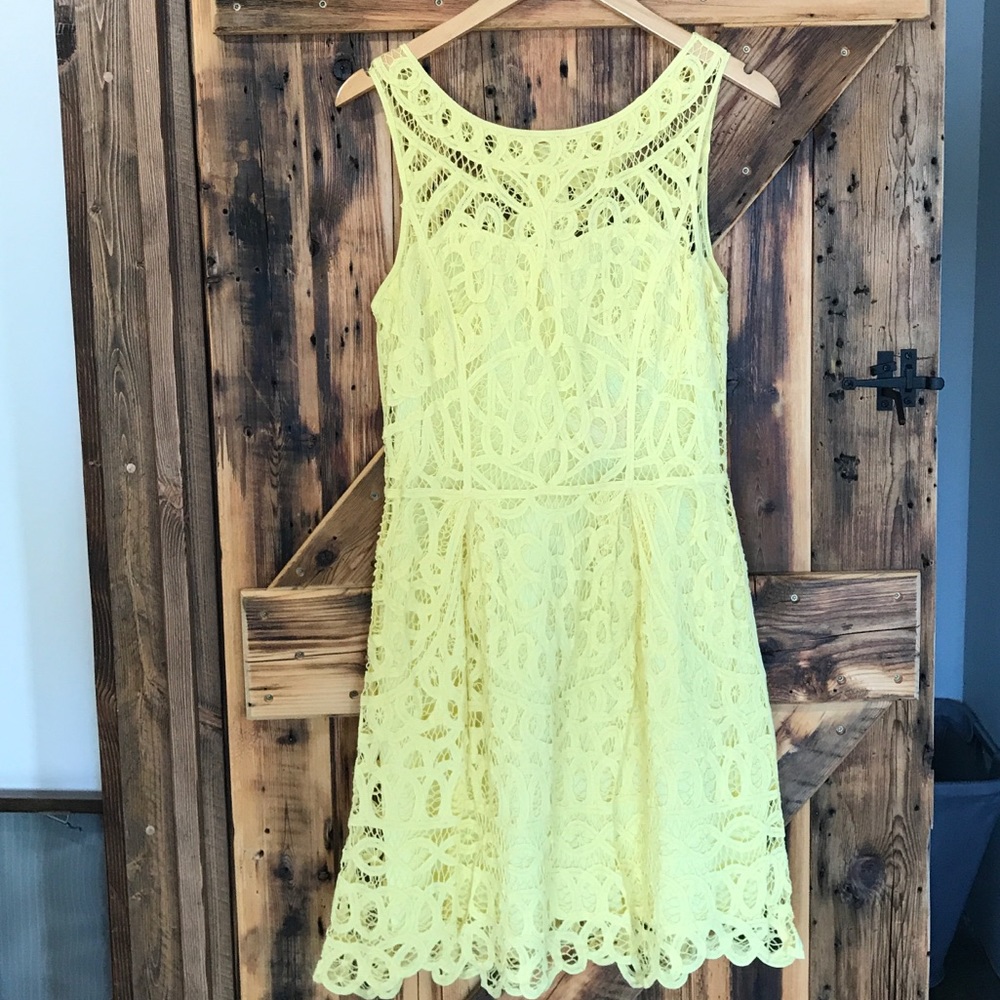 Lilly Pulitzer Yellow Dress